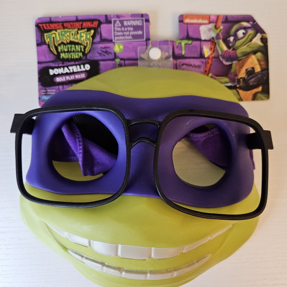 Nickelodeon Teenage Mutant Ninja Turtles Donatello Mask - Green and Purple